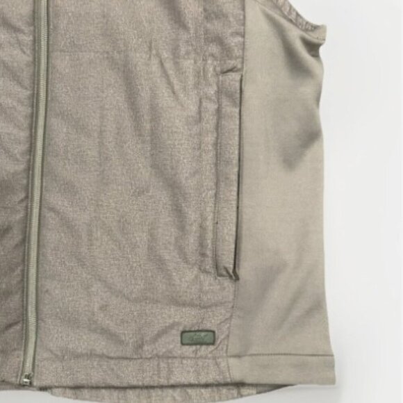 Greg Norman Full Zip Performance Golf Vest Mens Size Medium Grey Lightweight - Picture 8 of 8